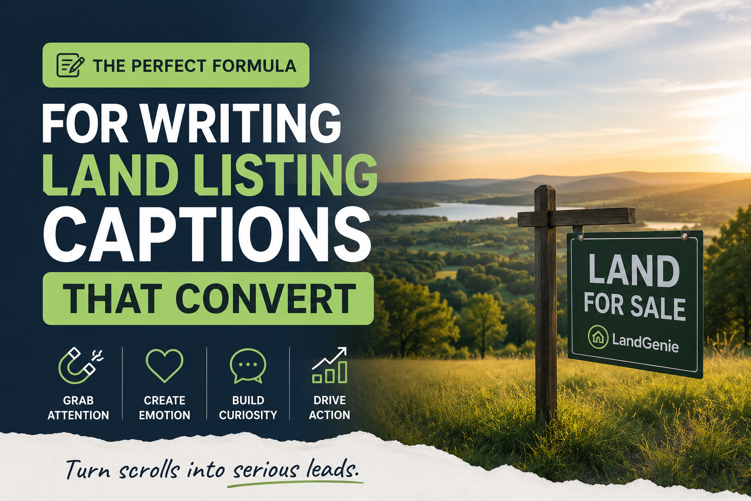The Perfect Formula for Writing Land Listing Captions That Convert